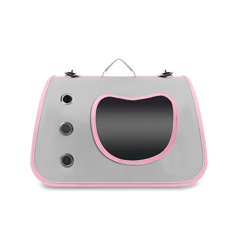 Gris-rose coloris du sac bandoulière